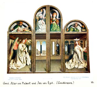 Altare målat av Hubert och Jan van Eyck - Hallwylska museet - 104467