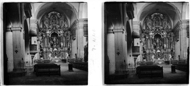 Altar major de l´església de Sant Ramon de Portell