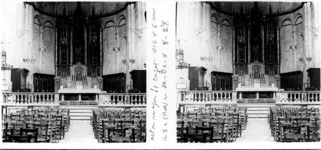 Altar major del monestir de Sant Cugat del Vallès