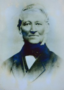 Alte Fotografie Ferdinand Heuer, Lehrer und Organist in Grasdorf bei Laatzen