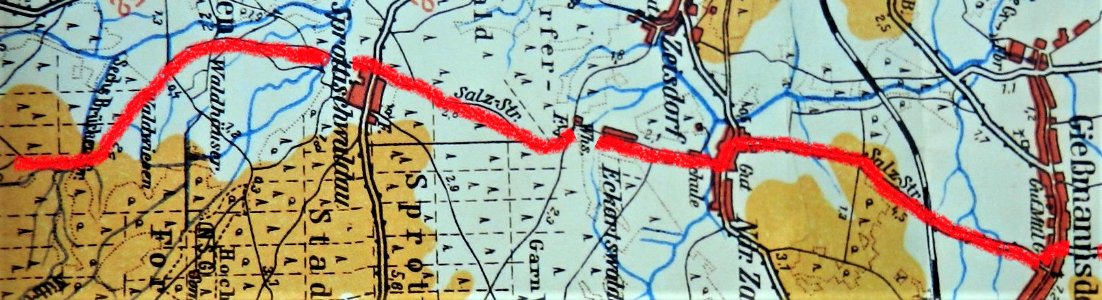Alte Salzstraße durch Sprottischwaldau