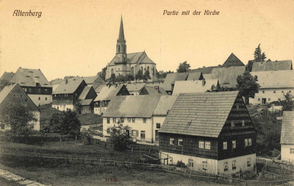 Altenberg i. Erzgb., Sachsen - Kirche (Zeno Ansichtskarten)