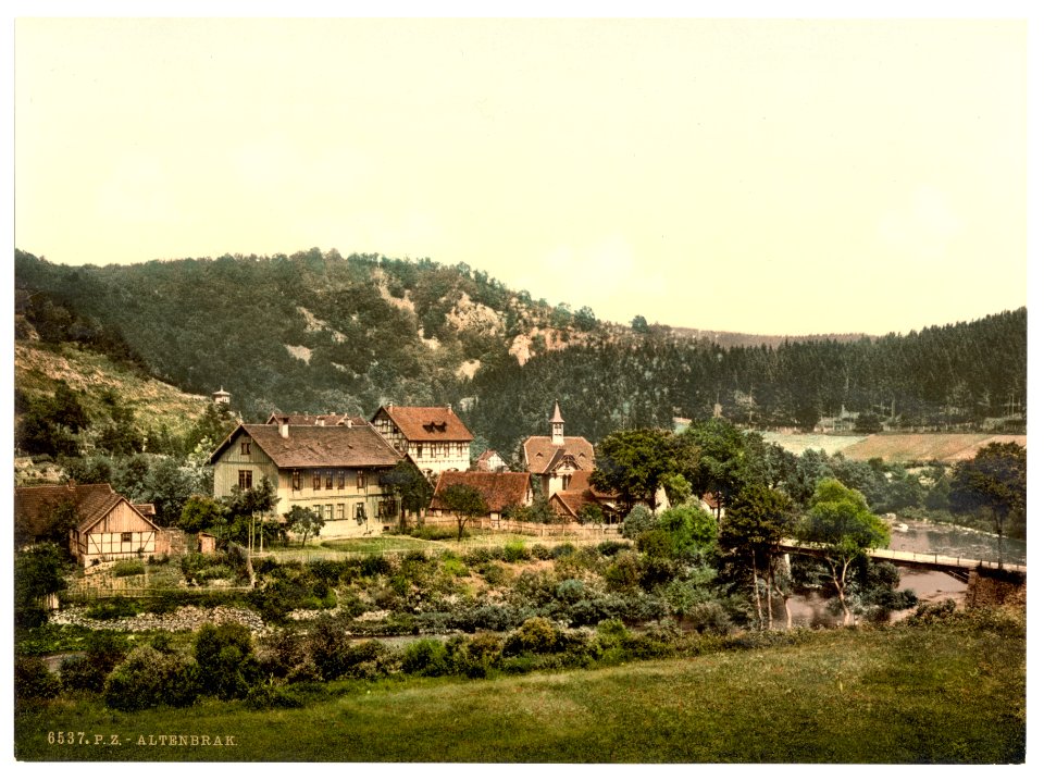 Altenbrak from the west, Hartz, Germany-LCCN2002713761