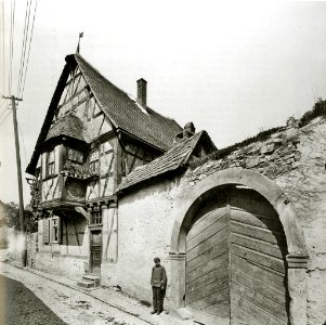 Alte Schmiede Kiedrich um 1900 81-021