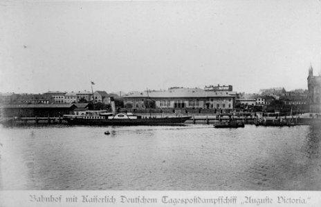 Alter Bahnhof der Kiel-Altonaer Eisenbahn von 1844 (Kiel 44.717)