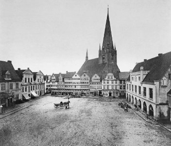 Alter Markt Kiel 1868 photo