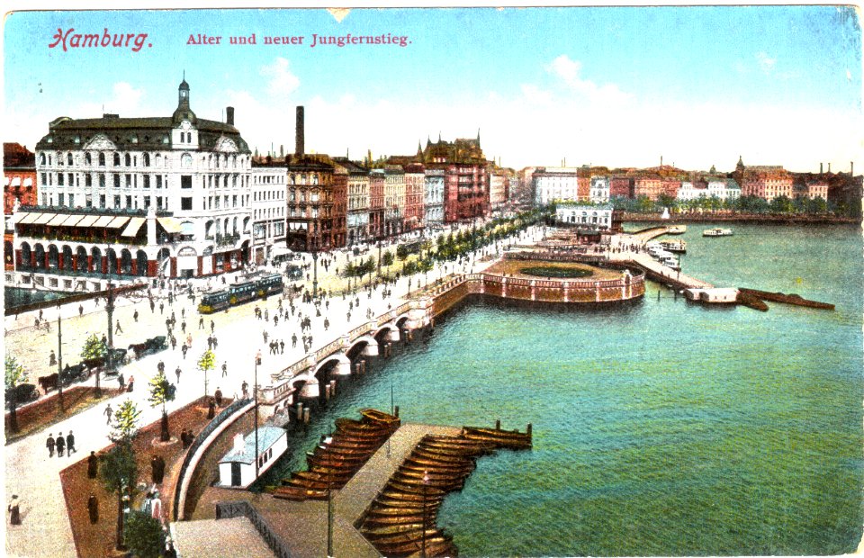 Alter und Neuen Jungfernstieg - Hamburg (1)