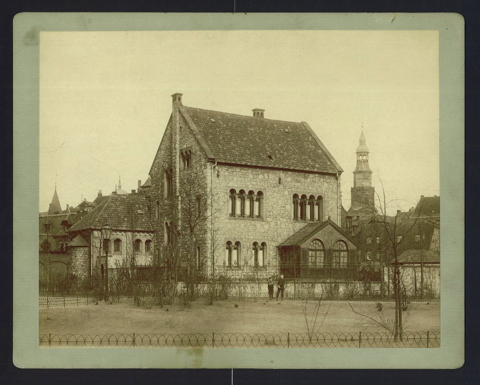 Altes Kirch- und Pfarrhaus der Französisch-reformierten Kirche Hannover Brandstraße Ecke Wagenerstraße