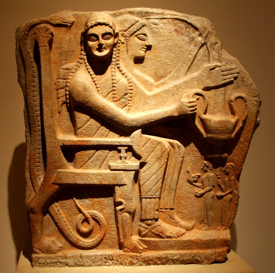 Altes Museum - Relief mit Heroen und Adoranten