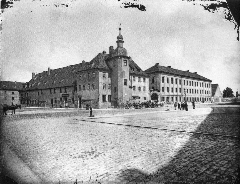 Altes Johannishospital Leipzig um 1900