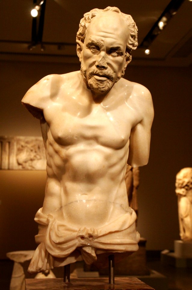 Altes Museum - Torso eines alten Fischers