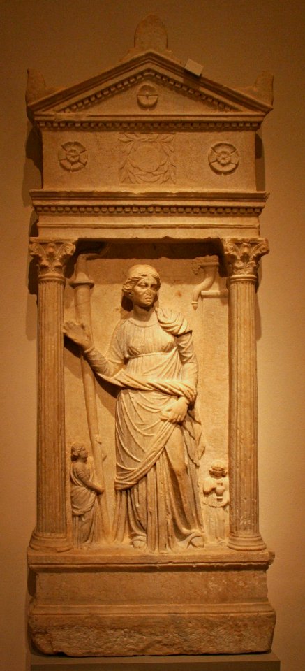Altes Museum - Grabrelief einer Frau