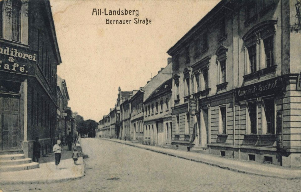 Altlandsberg, Brandenburg - Bernauer Straße (Zeno Ansichtskarten)