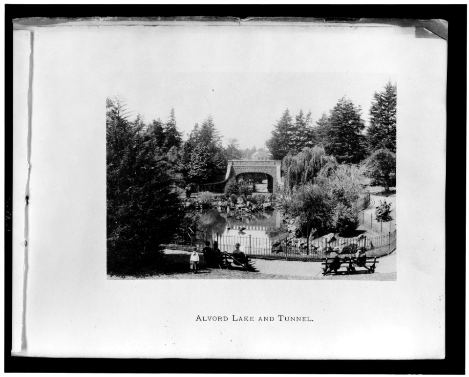 Alvord Lake and tunnel - Albertype Co., N.Y. LCCN92500987