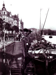 Am Dovenfleet Hamburg um 1900