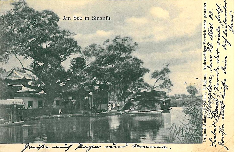 Am See in Sinanfu 1903