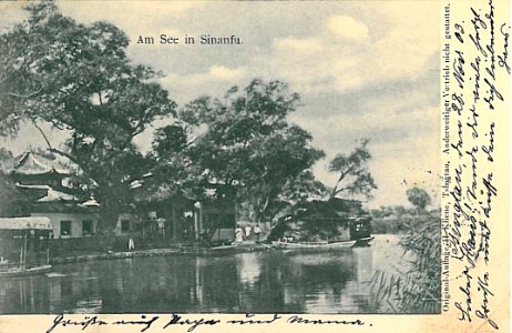 Am See in Sinanfu 1903