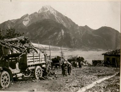 Am Tagliamento-Brückenkopf (Tolmezzo.) (BildID 15508067)