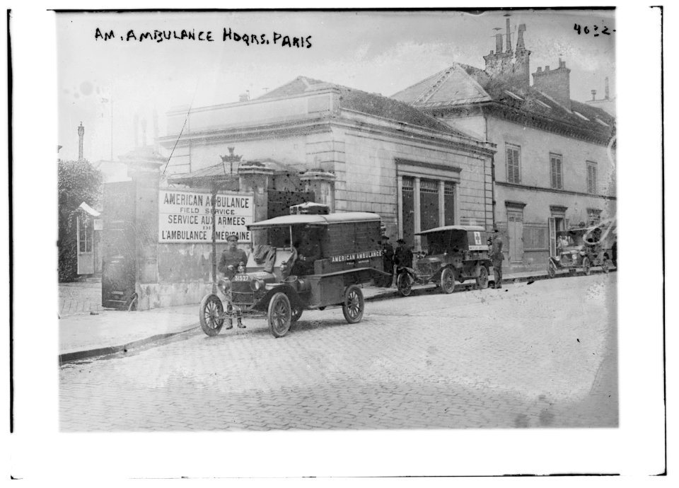 Am. (i.e. American) Ambulance hdqrs., Paris LCCN2014703049