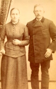 Amanda & Carl Johan Andersson c 1887
