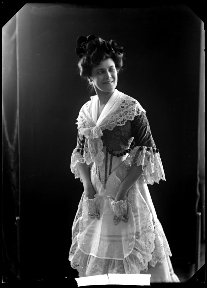 Amanda Personne in Figaros bröllop at Svenska teatern 1904 - SMV - GP005
