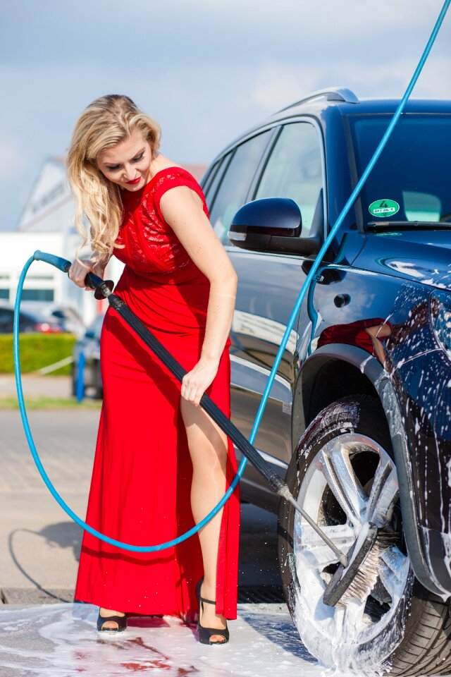 Wash clean car wash