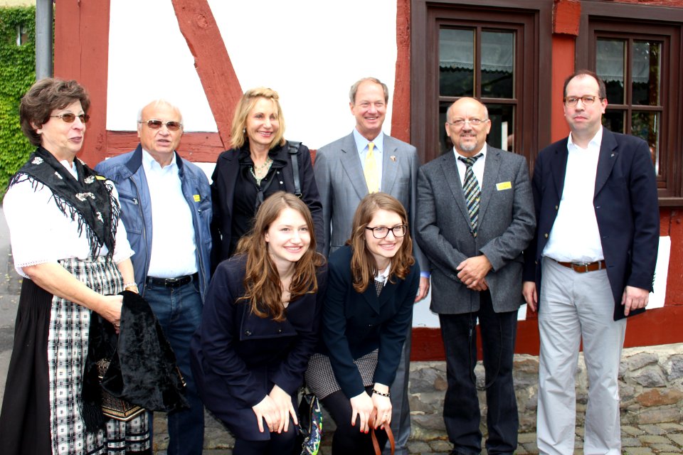 Ambassador and Mrs. Emerson trace their roots on tour through Germany IMG 1515 (19317873125)