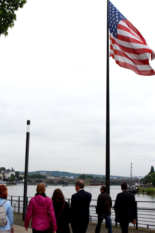 Ambassador and Mrs. Emerson trace their roots on tour through Germany IMG 1632 (18695301464)