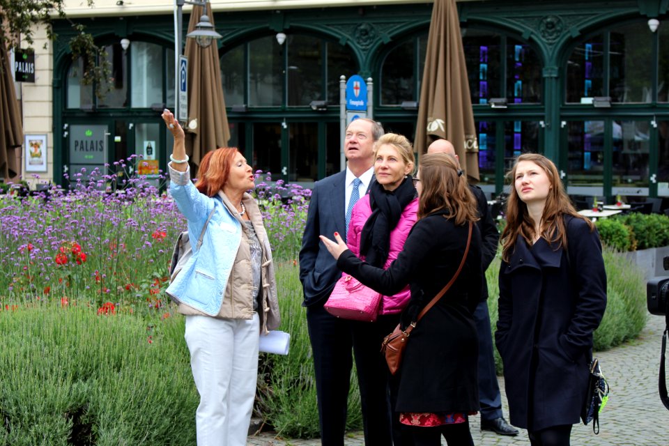 Ambassador and Mrs. Emerson trace their roots on tour through Germany IMG 1653 (19291733036)