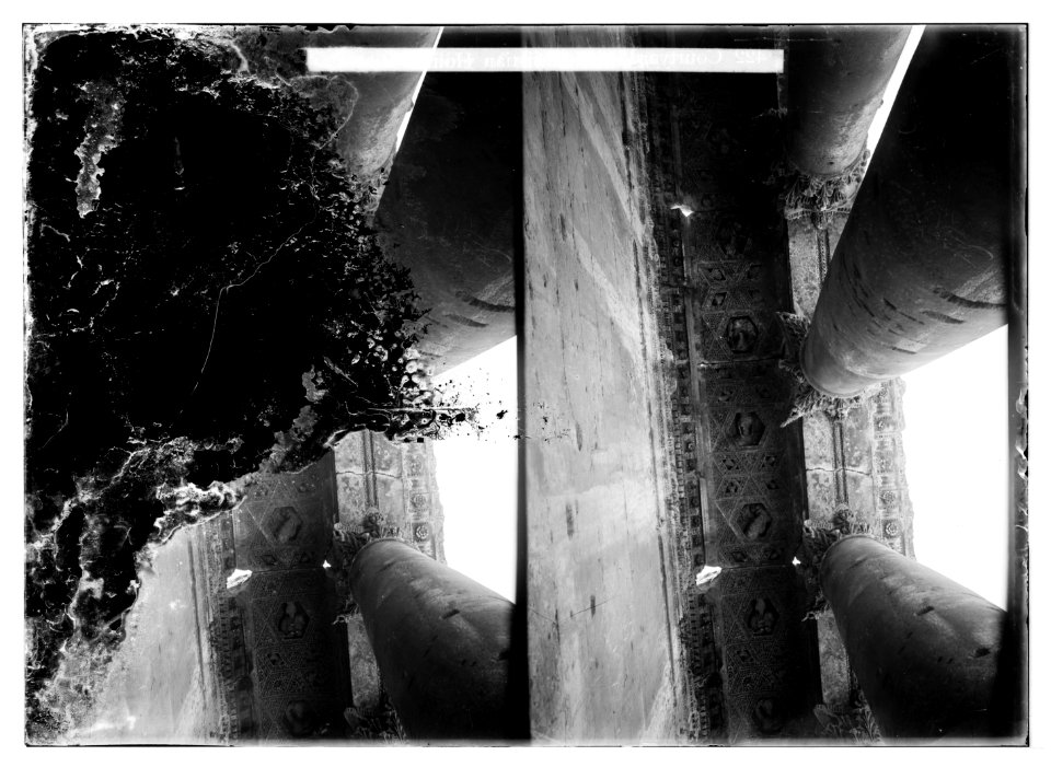 Baalbek. Ceiling of the colonnade LOC matpc.07579
