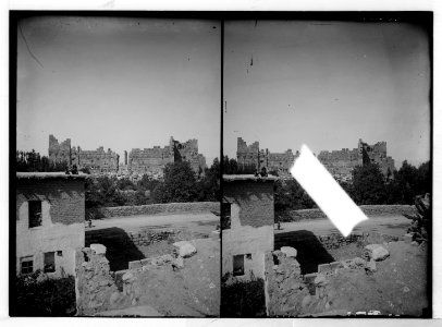 Baalbek. General view of the acropolis LOC matpc.05196
