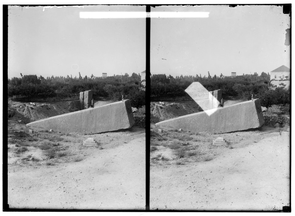 Baalbek. Grand quarry LOC matpc.01162