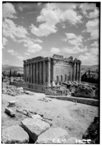 Baalbek. Temple of Bacchus LOC matpc.00054