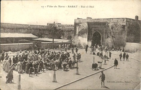 Bab-el-Had Rabat 1919