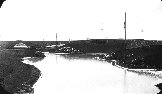Back Bay Fens north of Boylston Street, circa 1896