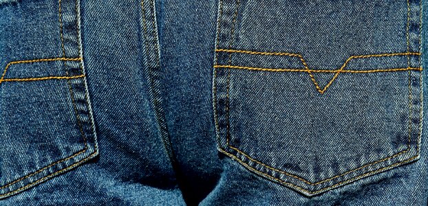 Fabric clothing blue jeans photo