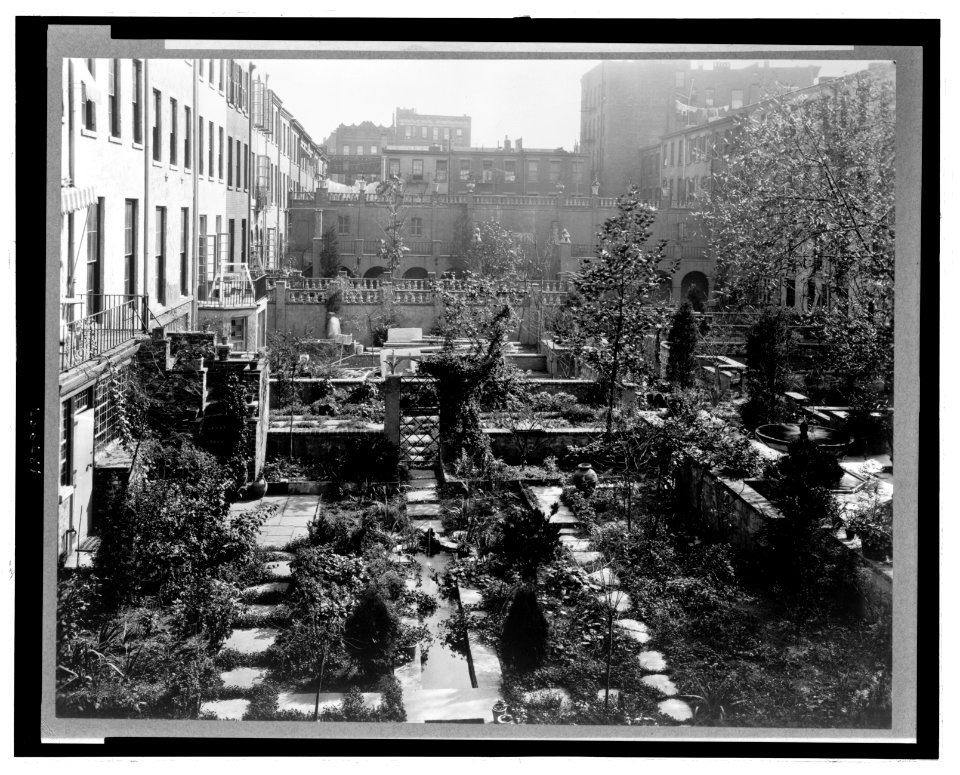 Backyard gardens in New York City LCCN2008678816