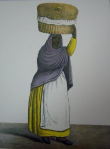 Bacle, Vendedora de tortas