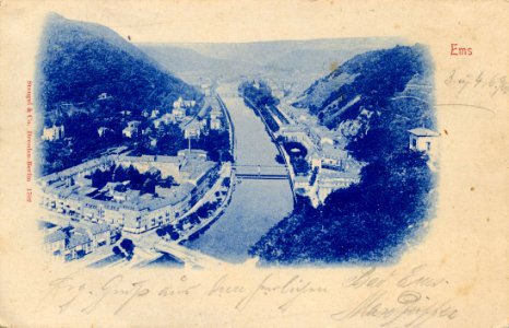 Bad Ems, Rheinland-Pfalz - Stadtansicht (Zeno Ansichtskarten)