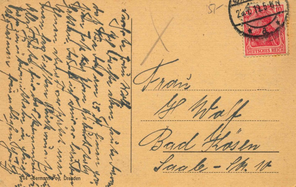 Bad Elster, Sachsen - Sachsenhof; Kurtheater (back) (Zeno Ansichtskarten)