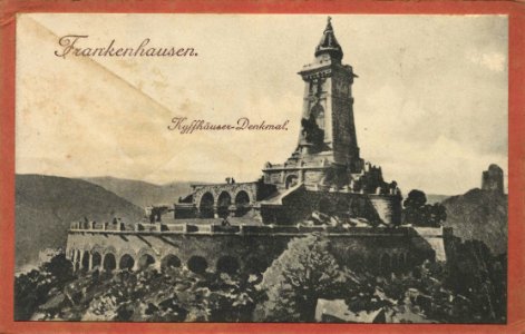 Bad Frankenhausen, Thüringen - Kyffhäuserdenkmal (Zeno Ansichtskarten)