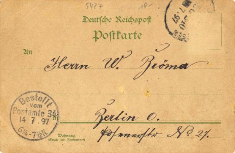 Bad Ems, Rheinland-Pfalz - Stadtansicht Lahnabwärts; Kaiser-Wilhelm-Denkmal; Bäderlei (back) (Zeno Ansichtskarten)