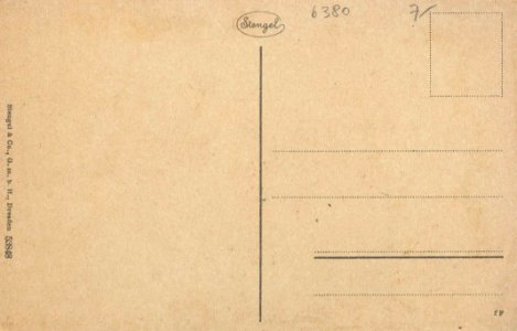 Bad Homburg v. d. Höhe, Hessen - Kurhaus und Post (back) (Zeno Ansichtskarten)