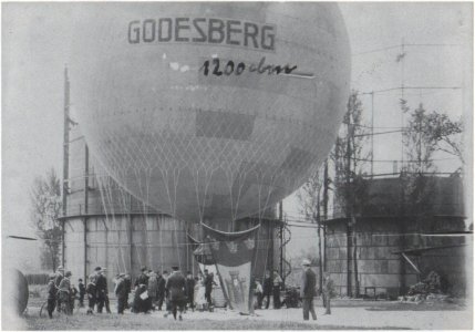Bad Godesberg Ballon Godesberg 1912