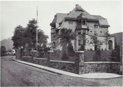 Bad Honnef Feuerschlößchen 1907 Südansicht