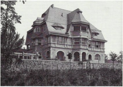 Bad Honnef Feuerschlößchen 1907 Rheinfront