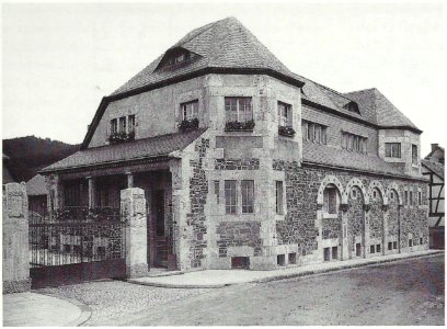 Bad Honnef Feuerschlößchen Pförtnerhäuschen Rommersdorfer Straße 1907
