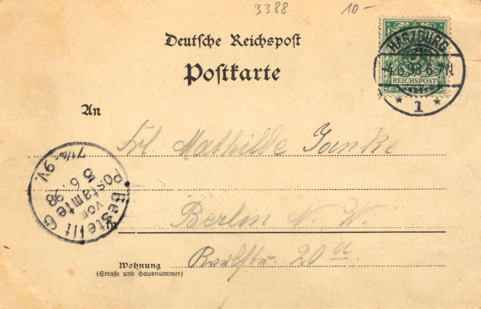 Bad Harzburg, Niedersachsen - Sennhütte (back) (Zeno Ansichtskarten)