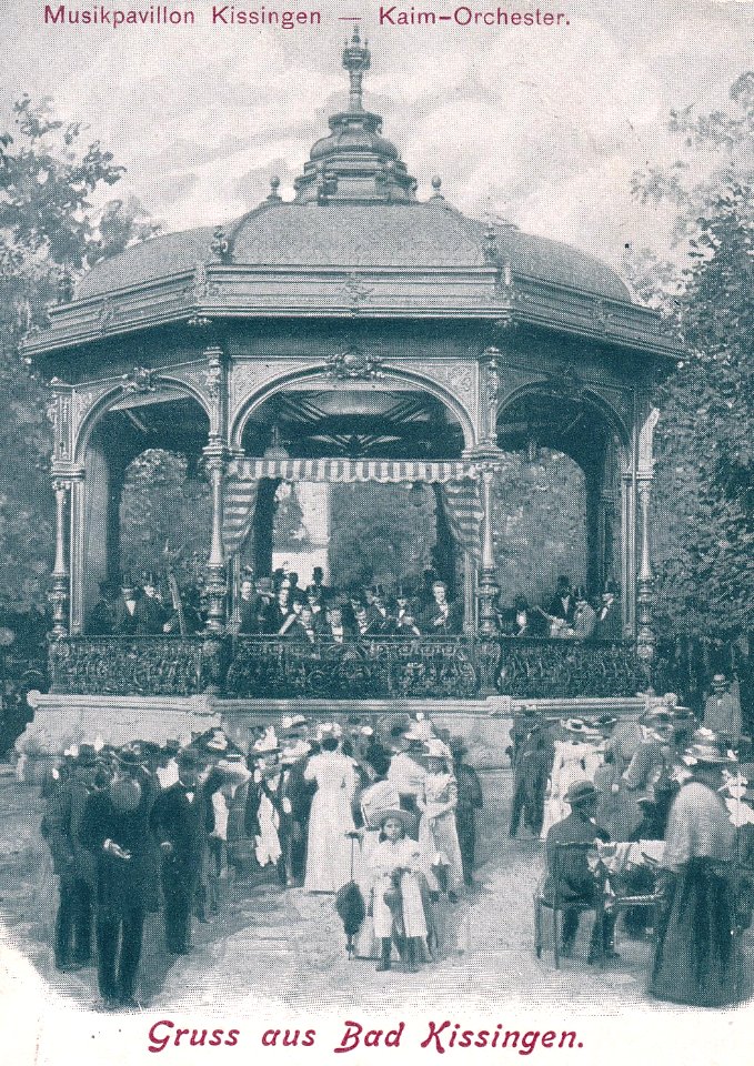 Bad Kissinger Musikpavillon 1899