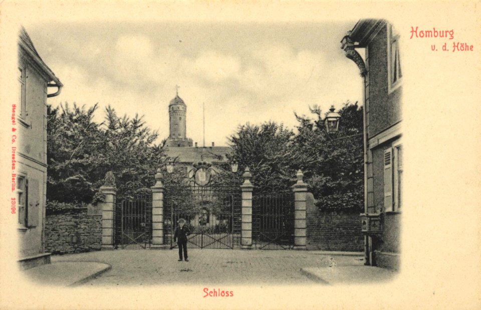 Bad Homburg v. d. Höhe, Hessen - Schloss (Zeno Ansichtskarten)